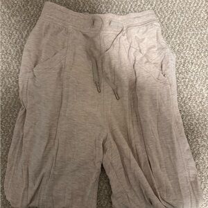 lululemon athletica Cream Track Pants